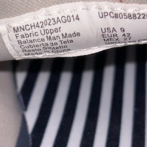 NWT Men's lace-up canvas shoes Sz 9 - Picture 9 of 9